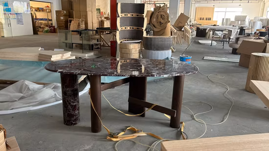 Unique Design Brown Color Classic Accent Furniture Usage for Dining Room Side Table