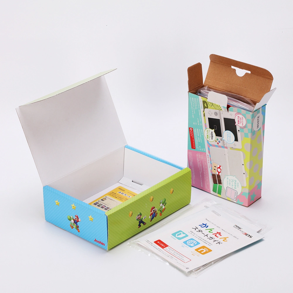 Cmyk Printed Corrugated Paper Box with Varnishing for Game Products