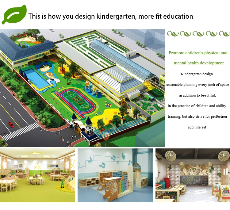 Childhood Ranch Series Designs Kindergarten Preschool Daycare Wholesale Plastic Kids School Furniture