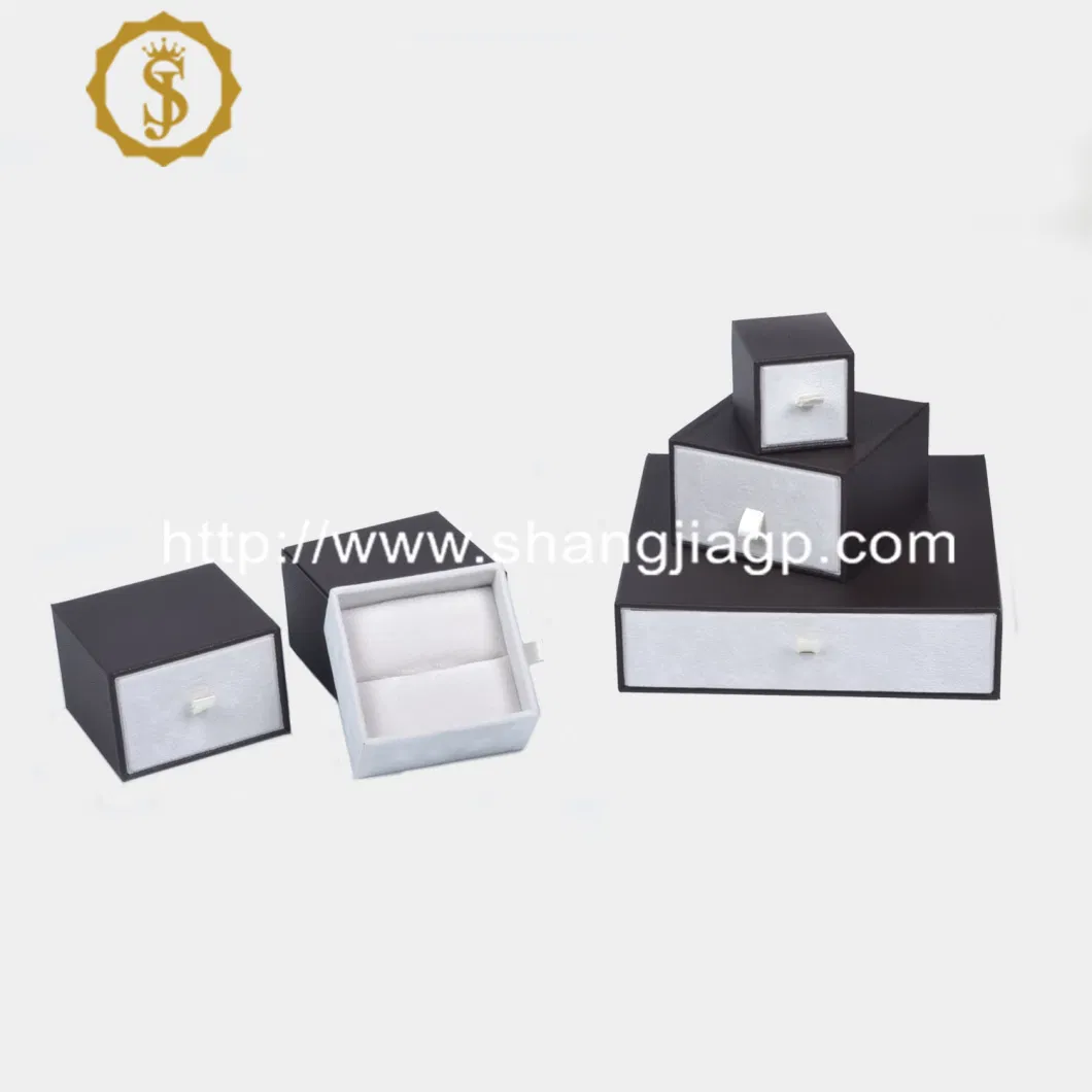 Custom High Quality Hand Made Paper Drawer Jewelry Packaging Box