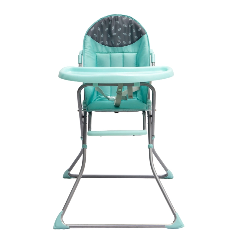 2023green Pink New Children Modern Metal Dining Chairs Kids Adjustable Plastic Baby Chair Highchair Furniture