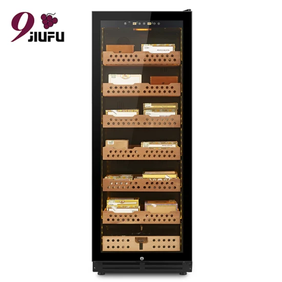 Refrigerator Wholesale Cigar Humidor for Sale 288L Compressor Electric System Cigar Humidor Cabinet Cigar Humidor